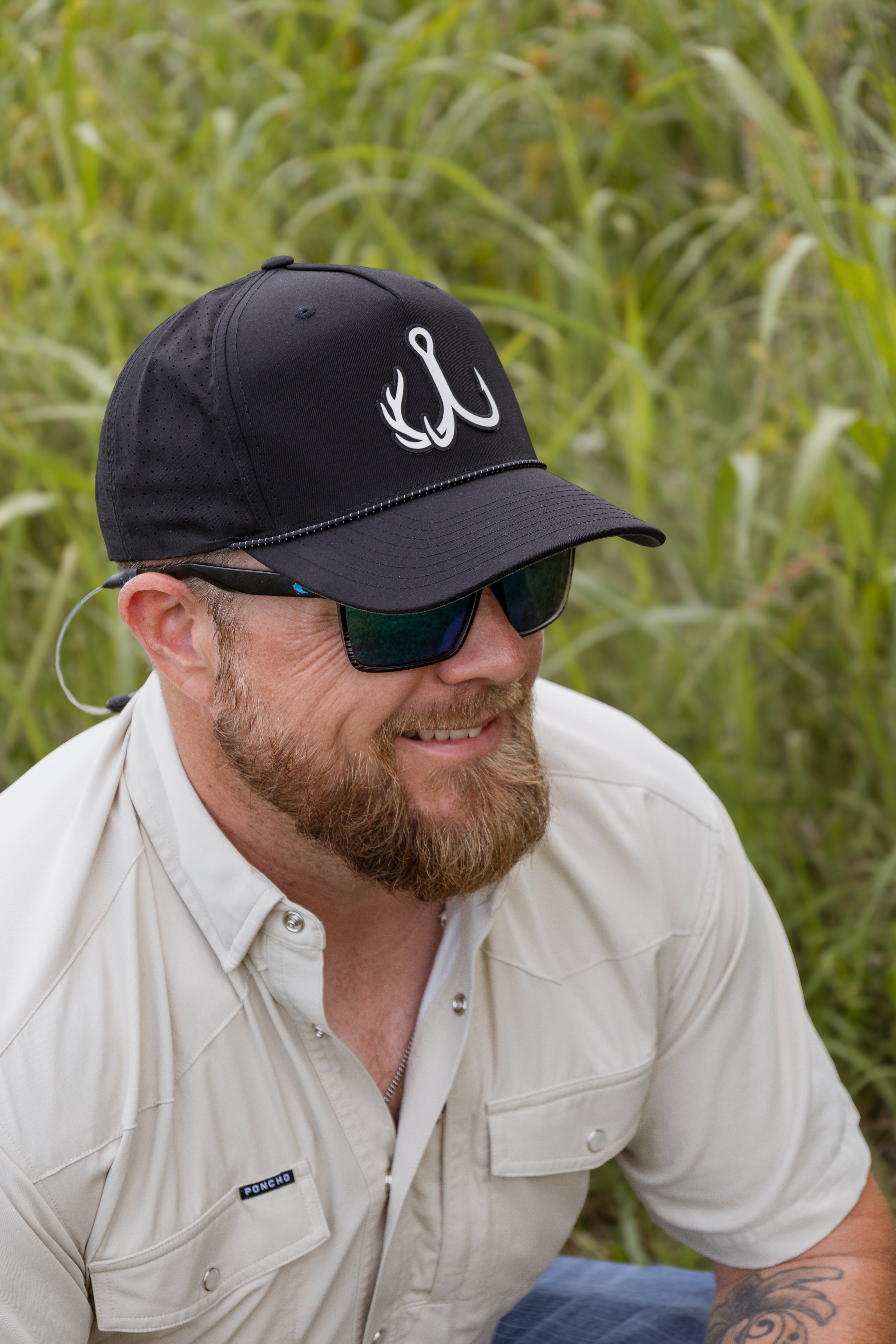 TrebleBuck Richardson 355 Trucker Hat – Premium Patch Snapback | Outdoor Fishing & Hunting Cap