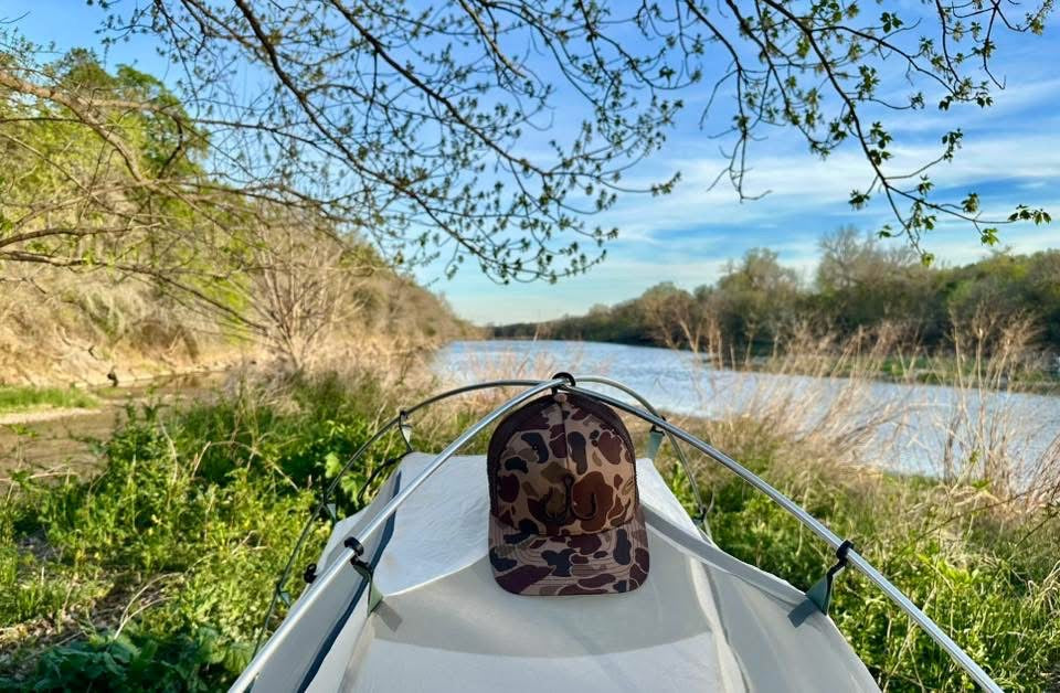 TrebleBuck Richardson 112 Trucker Hat Bark Duck Camo / Brown Outdoor & Hunting Cap