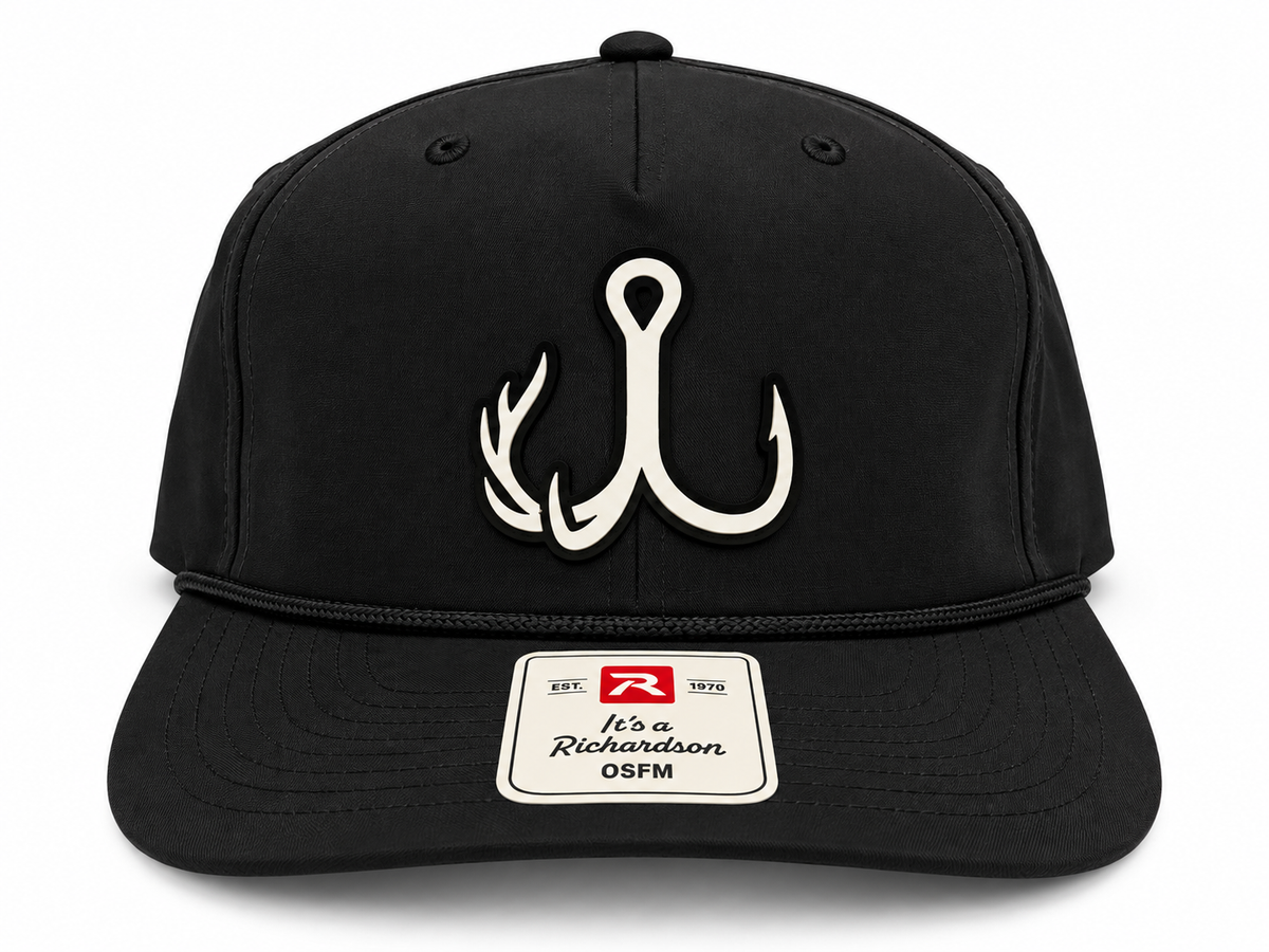 TrebleBuck Crow — Richardson 256 Rope Hat