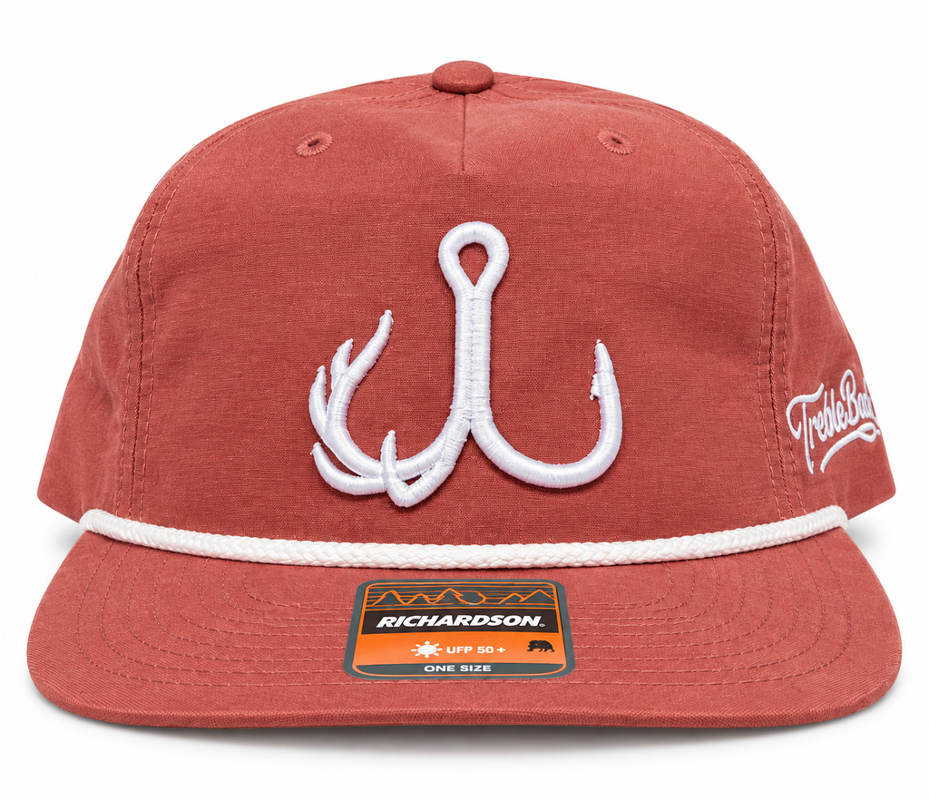 TrebleBuck Red Dirt — Richardson 256 Rope Hat