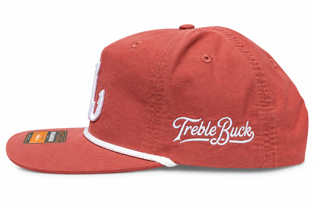 TrebleBuck Red Dirt — Richardson 256 Rope Hat