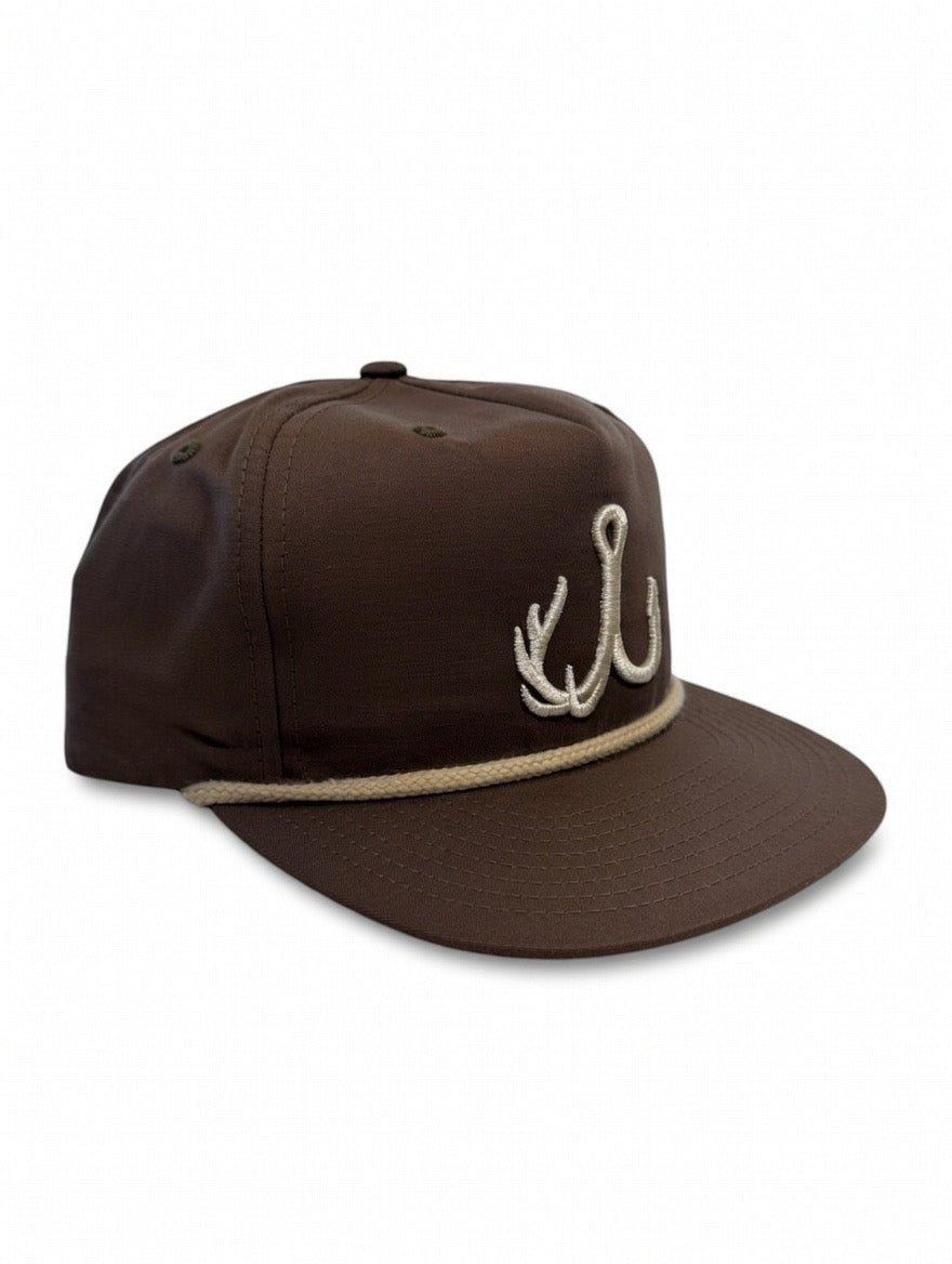 TrebleBuck Richardson 256 Rope Hat Chocolate Chip Birch- Outdoor & Hunting Snapback