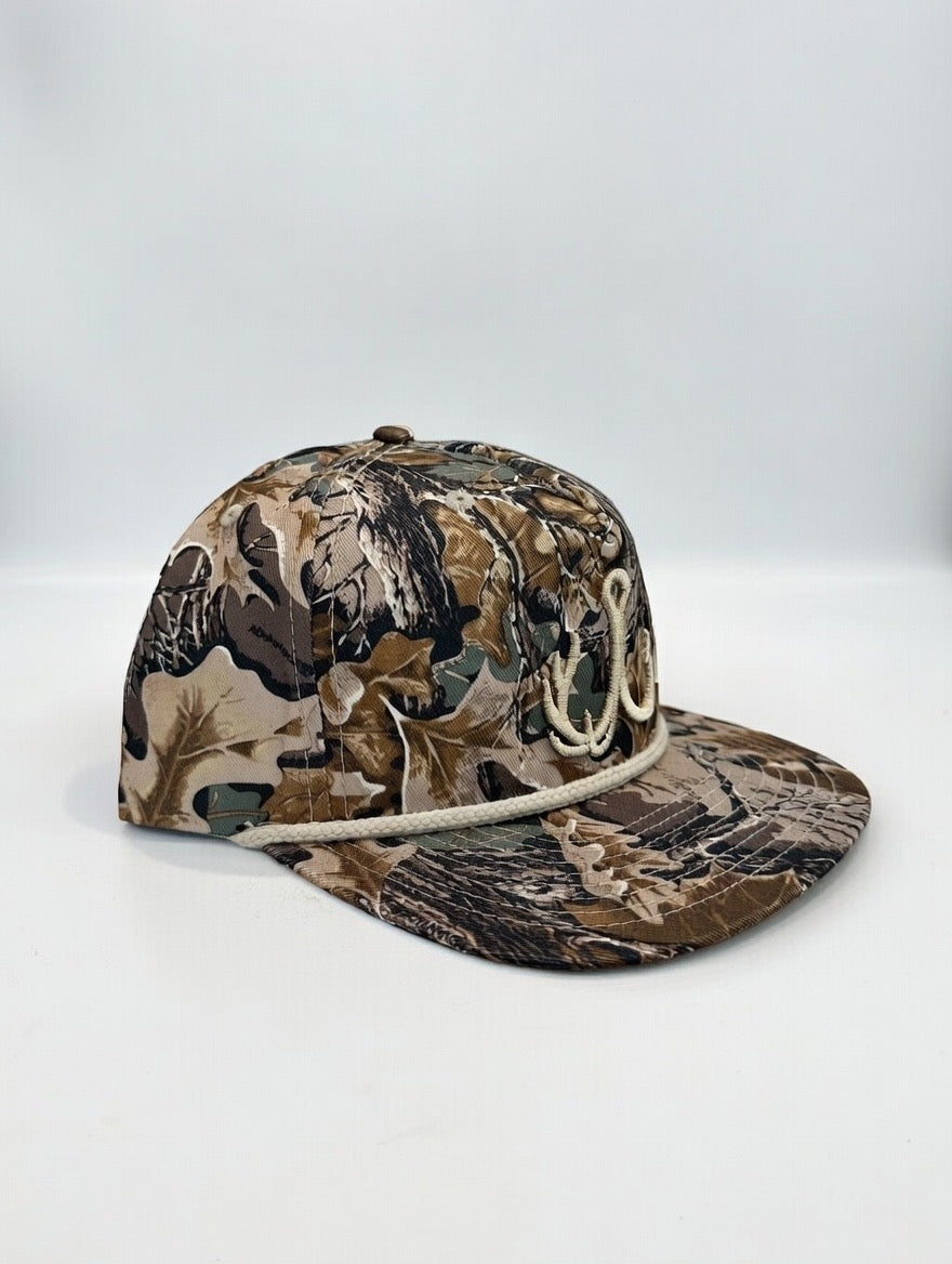 TrebleBuck Richardson 256 Rope Hat Realtree Advantage- Outdoor & Hunting Snapback